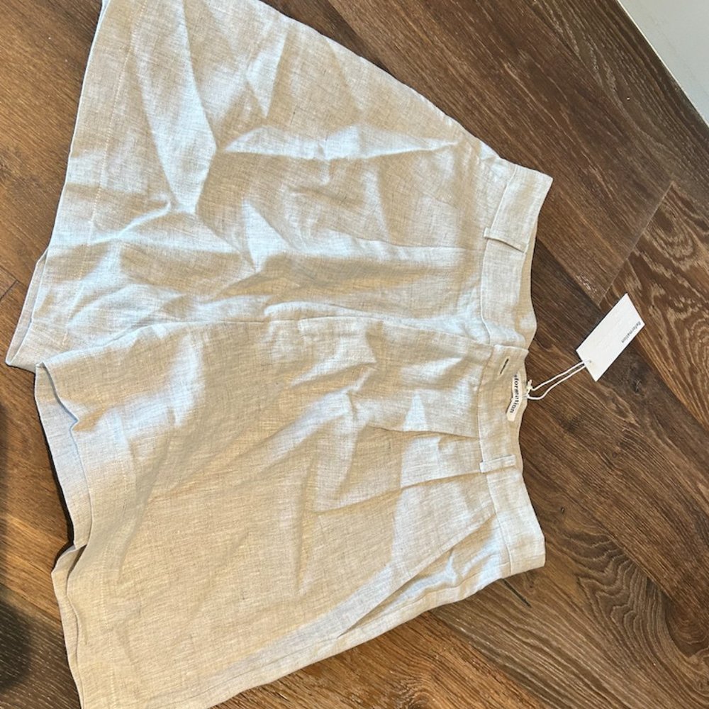Reformation Linen Shorts